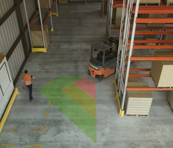 Toyota Traigo80 med operatørassistentssystem