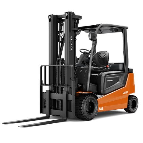 Motvektstruck Elektrisk - Toyota Traigo80, 4-hjul 2.5t - Hovedbilde