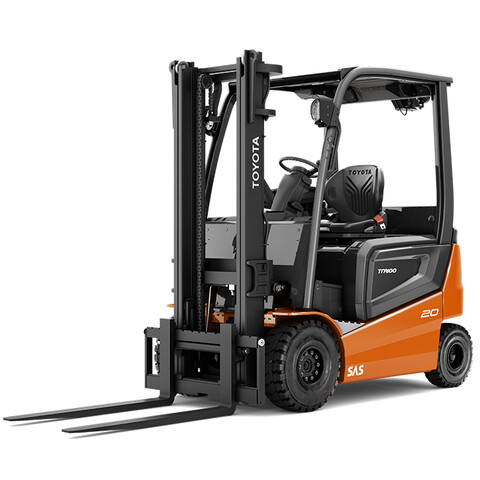 Motvektstruck Elektrisk - Toyota Traigo80, 4-hjul 2t Kompakt - Hovedbilde