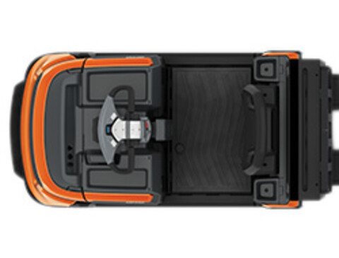 Ergonomisk førerplass med plattform