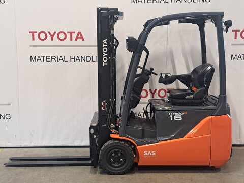 Toyota Traigo 48, 3-hjul kompakt 1.6 tonn Motvektstruck Elektrisk