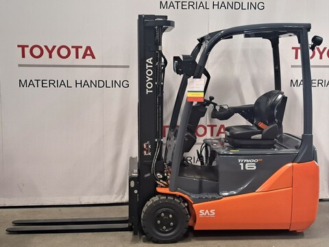 Toyota Traigo 48, 3-hjul kompakt 1.6 tonn Motvektstruck Elektrisk