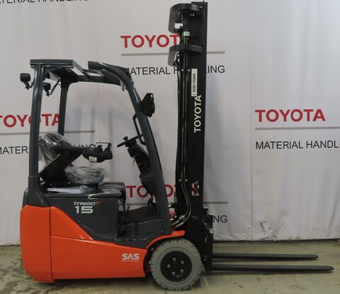 Toyota Traigo 48, 3-hjul 1.5 tonn Motvektstruck Elektrisk